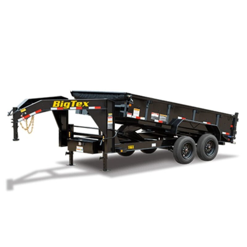 Big Tex Super Duty Tandem Axle Gooseneck Dump Trailer | 16GX