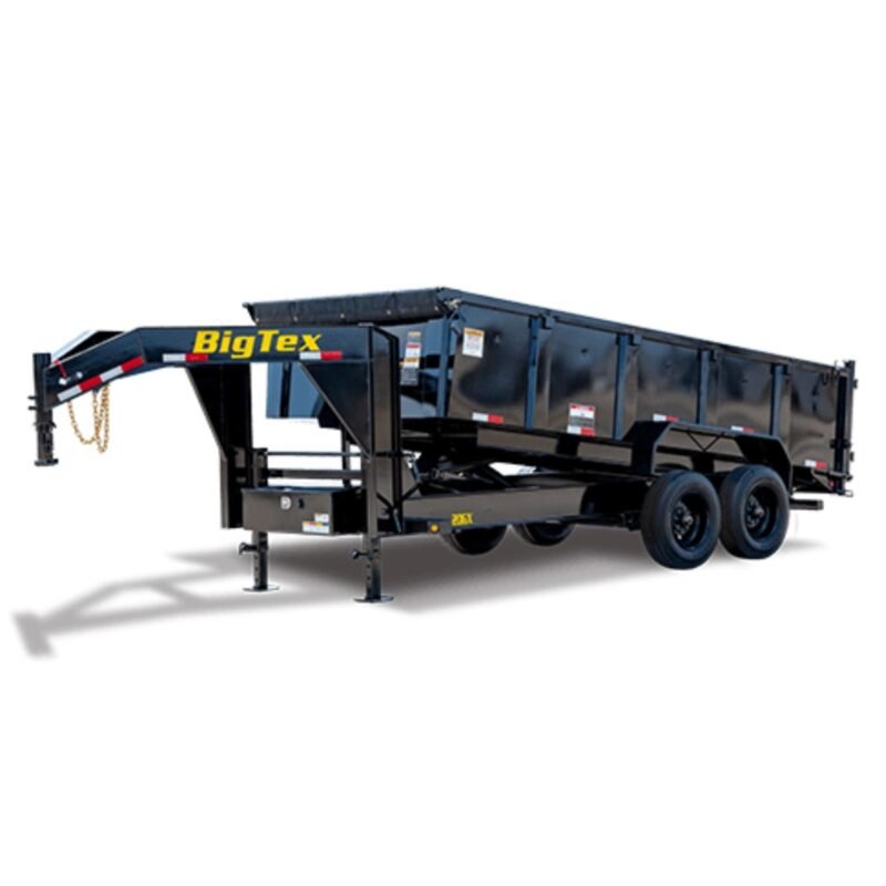 Big Tex Mega Duty Tandem Axle Gooseneck Dump Trailer | 20GX-16