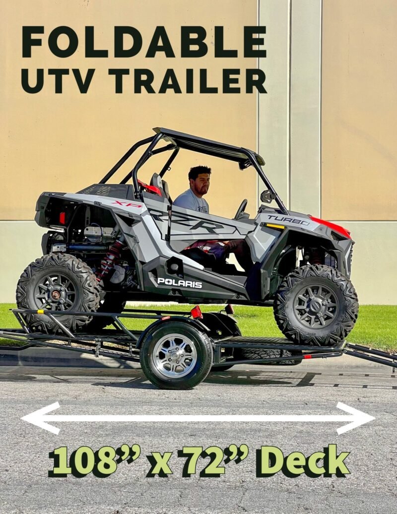 6'x9' Utility Foldable Trailer - Image 6